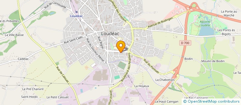 localisation de l'entreprise MSP CONSULT - AYMERIC JANIEC à LOUDEAC