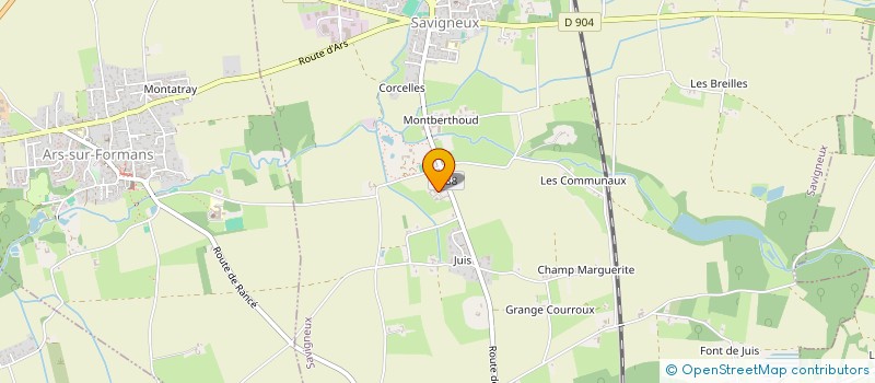 localisation de l'entreprise MSP CREATION  SAVIGNEUX