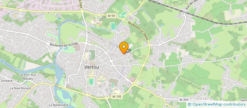 localisation de l'entreprise MSP DE DOULON  VERTOU