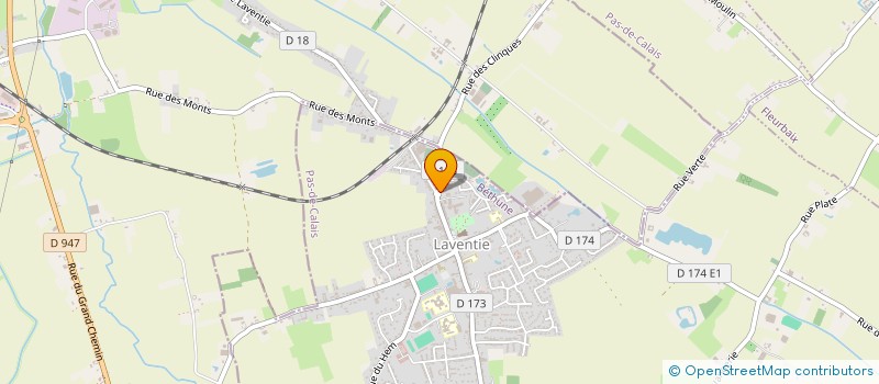 localisation de l'entreprise MSP DE L'ALLOEU  LAVENTIE