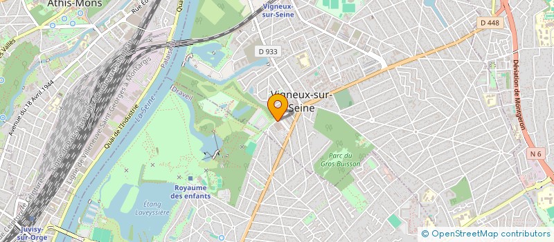 localisation de l'entreprise MSP DE LA PLAINE DES SABLES à VIGNEUX-SUR-SEINE