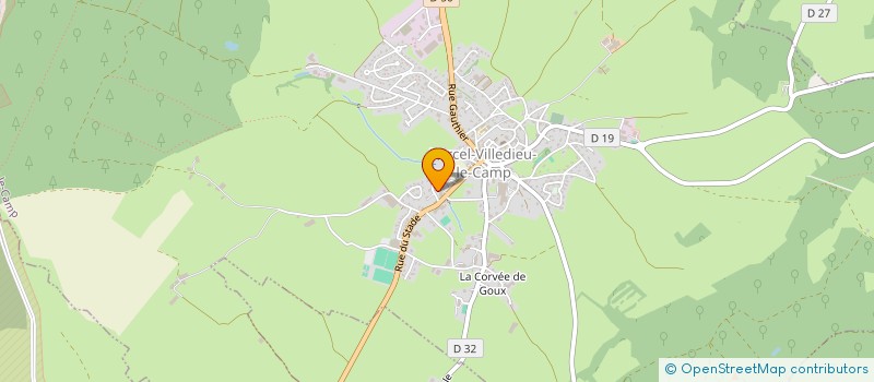 localisation de l'entreprise MSP DE LA VILLEDIEU à VERCEL-VILLEDIEU-LE-CAMP