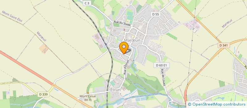 localisation de l'entreprise MSP DE MAROEUIL  MARUIL