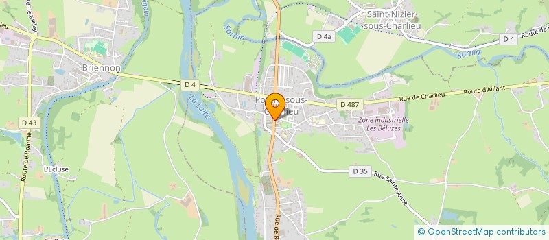 localisation de l'entreprise MSP DE POUILLY SOUS CHARLIEU  POUILLY-SOUS-CHARLIEU