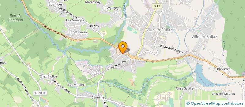 localisation de l'entreprise MSP DE VIUZ-EN-SALLAZ  VIUZ-EN-SALLAZ