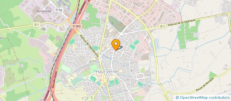 localisation de l'entreprise MSP DES 3 VERNET  PERPIGNAN