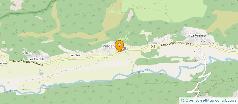 localisation de l'entreprise MSP DOMUS MEDICA  VALDEROURE