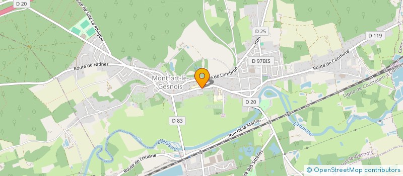 localisation de l'entreprise MSP DU HARAS  MONTFORT-LE-GESNOIS