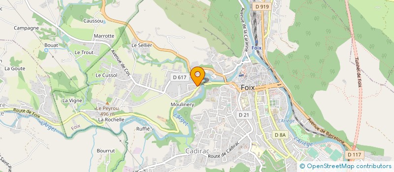 localisation de l'entreprise MSP DU PAYS DE FOIX à FOIX