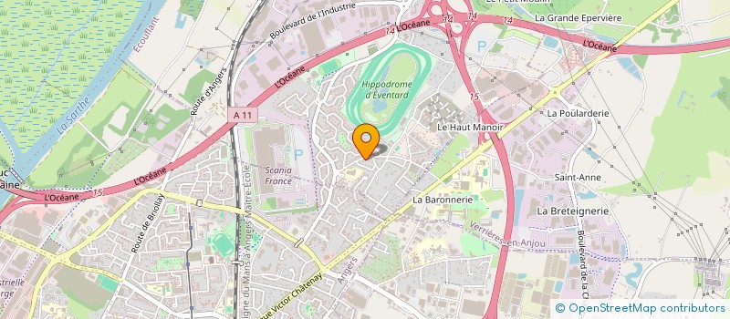 localisation de l'entreprise MSP ECOUFLANT MAISON DE SANTE PLURIDISCIPLINAIRE  ECOUFLANT