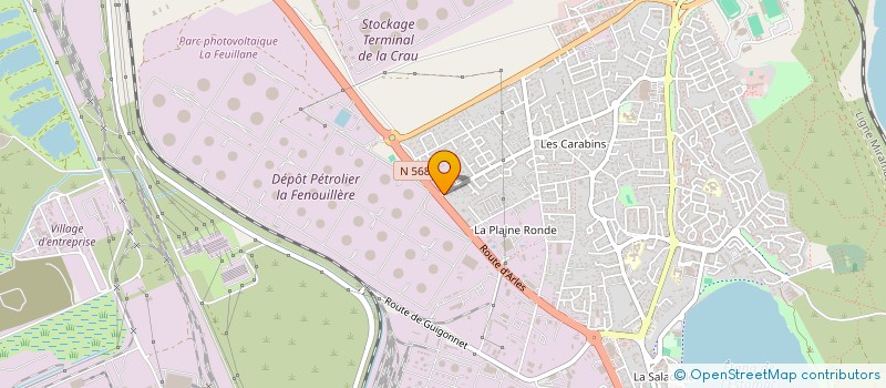 localisation de l'entreprise MSP FOS MATERIAUX  FOS-SUR-MER