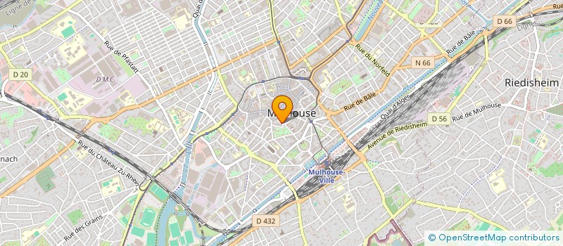 localisation de l'entreprise MSP GUILLAUME TELL  MULHOUSE