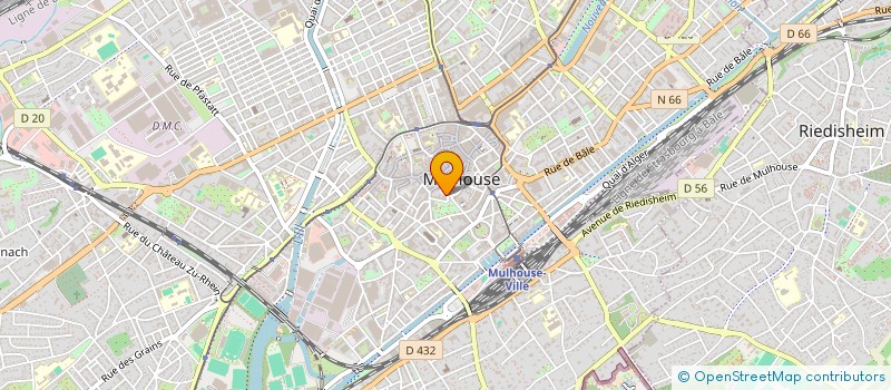 localisation de l'entreprise MSP GUILLAUME TELL  MULHOUSE