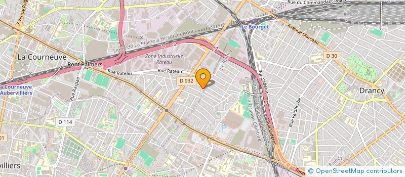 localisation de l'entreprise MSP ILOT DU MARCHE LA COURNEUVE (MS ILOT DU MARCHE) à LA COURNEUVE