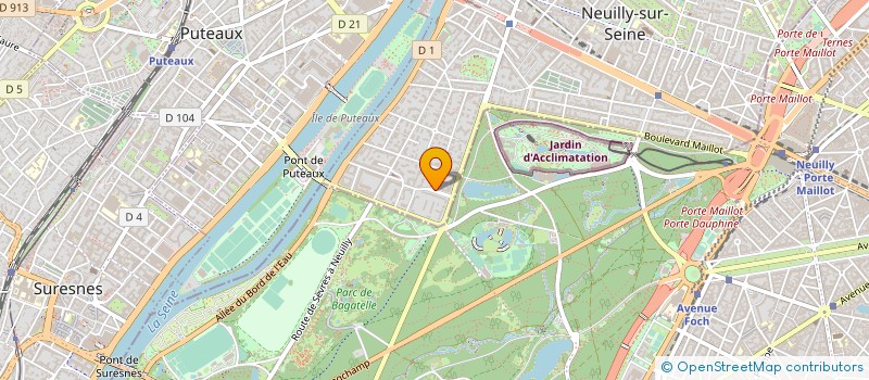 localisation de l'entreprise MSP INVEST à NEUILLY-SUR-SEINE