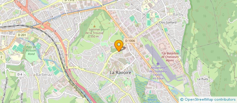 localisation de l'entreprise MSP LA RAVOIRE  LA RAVOIRE