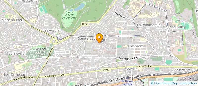 localisation de l'entreprise MSP LE HAVRE NORD-EST à LE HAVRE