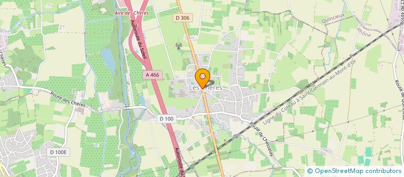 localisation de l'entreprise MSP LES CHERES  LES CHERES