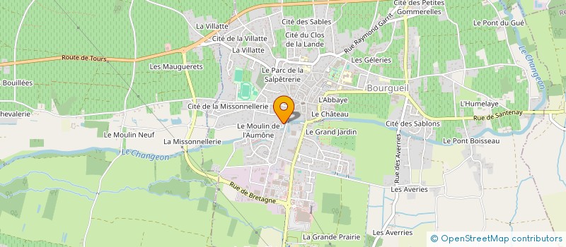 localisation de l'entreprise MSP LES MARINIERS  CHOUZE-SUR-LOIRE