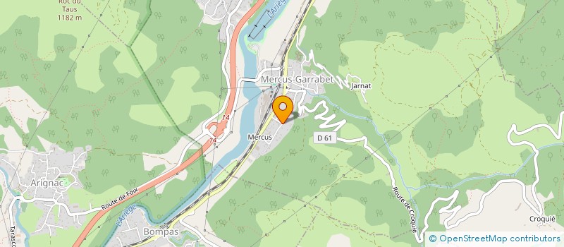 localisation de l'entreprise MSP (MAISON DE SANTE PLURIPROFESSIONNELLE) DE MERCUS à MERCUS-GARRABET