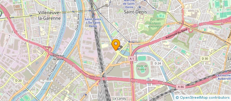 localisation de l'entreprise MSP MARSEILLE SAS à SAINT-DENIS