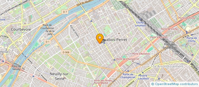 localisation de l'entreprise MSP MIKERA à LEVALLOIS-PERRET