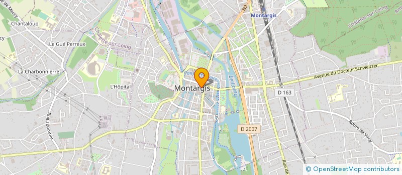 localisation de l'entreprise MSP (MYR SECURITE PLUS) à MONTARGIS