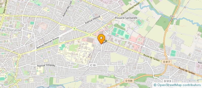 localisation de l'entreprise MSP NAVARRE SANTE à BIZANOS