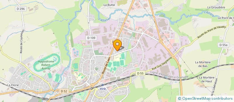 localisation de l'entreprise MSP NORMANDIE à VIRE-NORMANDIE