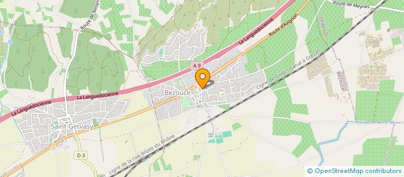 localisation de l'entreprise MSP OLEA  BEZOUCE