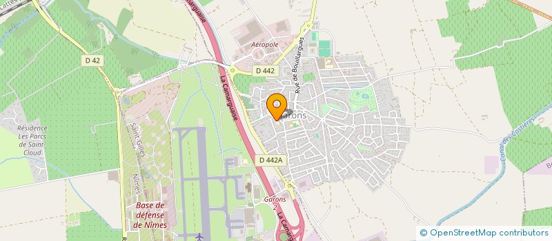 localisation de l'entreprise MSP SAINT EXUPERY  GARONS