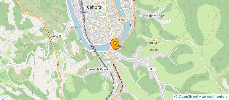 localisation de l'entreprise MSP SAINT-GEORGES MEDICAL  CAHORS