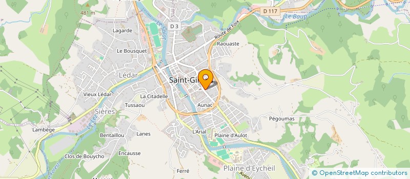 localisation de l'entreprise MSP SAINT GIRONS 09 à SAINT-GIRONS