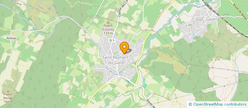 localisation de l'entreprise MSP SAINT MAMERT DU GARD  SAINT-MAMERT-DU-GARD