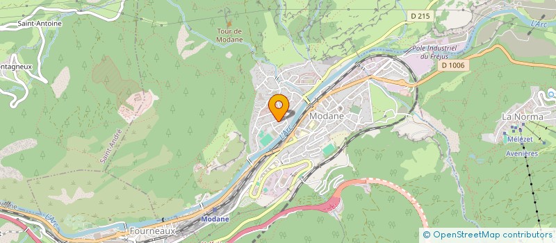 localisation de l'entreprise MSP TERRA MODANA à MODANE
