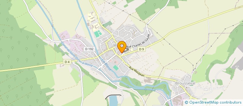 localisation de l'entreprise MSP VAL DE BLAISE à WASSY