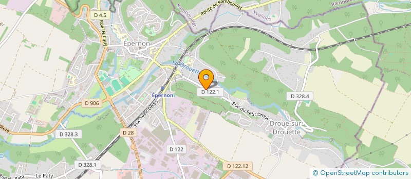 localisation de l'entreprise MSP VAL DROUETTE à EPERNON