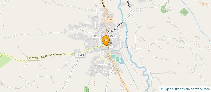 localisation de l'entreprise MSP VALLEE DE LA LEZE à LEZAT-SUR-LEZE