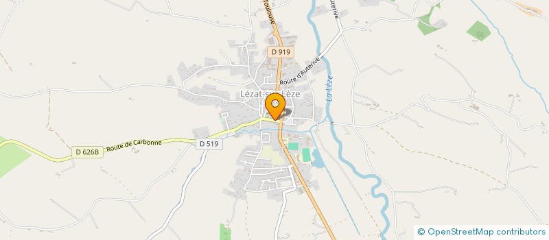 localisation de l'entreprise MSP VALLEE DE LA LEZE à LEZAT-SUR-LEZE