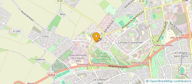 localisation de l'entreprise MSPATRIMM à CAEN