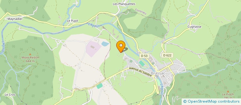 localisation de l'entreprise MSPB  BRASSAC