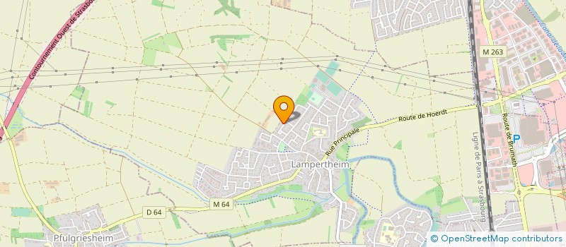 localisation de l'entreprise MSPC  LAMPERTHEIM