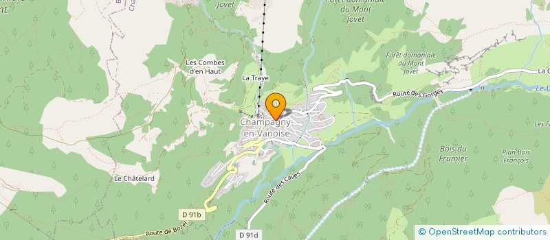 localisation de l'entreprise MSPORTS  CHAMPAGNY-EN-VANOISE