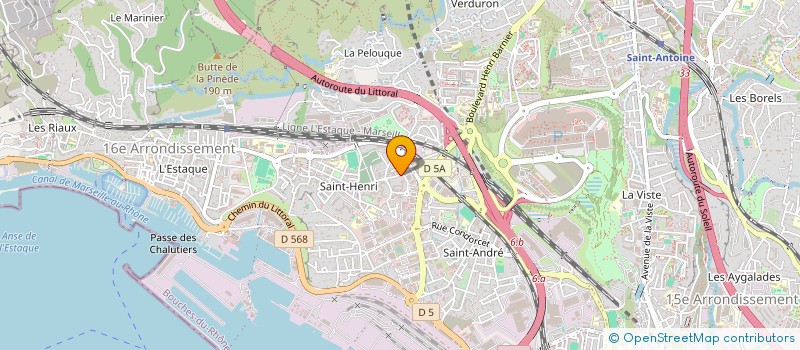 localisation de l'entreprise MSPRO CONSULT  MARSEILLE