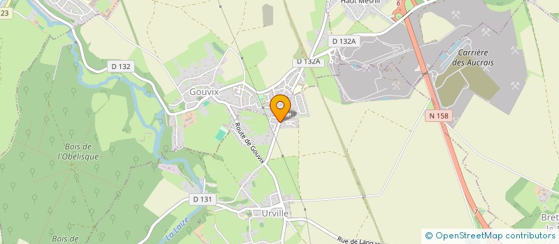 localisation de l'entreprise MSPV à URVILLE