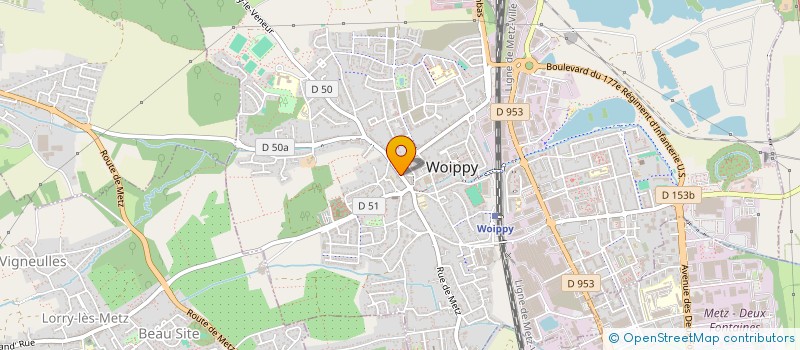 localisation de l'entreprise MSPW à WOIPPY
