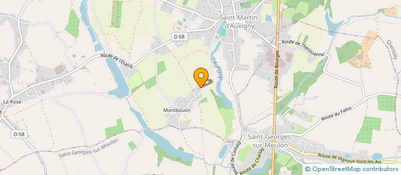 localisation de l'entreprise MSPX  SAINT-MARTIN-D'AUXIGNY