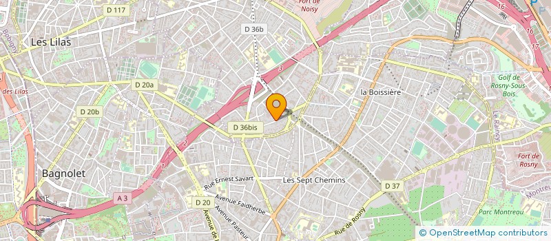 localisation de l'entreprise MSQUARE à ROMAINVILLE