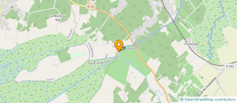 localisation de l'entreprise MSR  CHAILLEVETTE