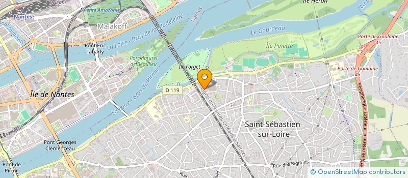 localisation de l'entreprise MSR  SAINT-SEBASTIEN-SUR-LOIRE